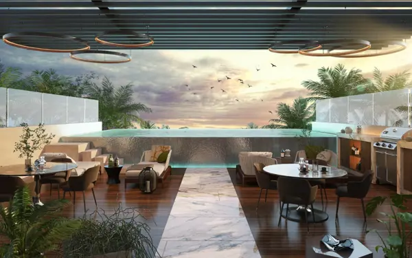 Departamento en venta en Playa del Carmen Centro, Solidaridad — foto 2 de 17