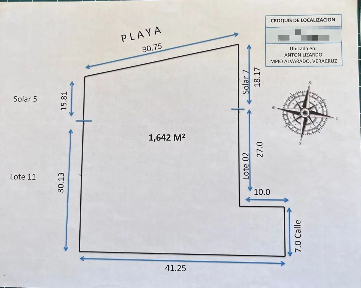 Terreno en venta en Anton Lizardo, Alvarado — foto 1 de 5