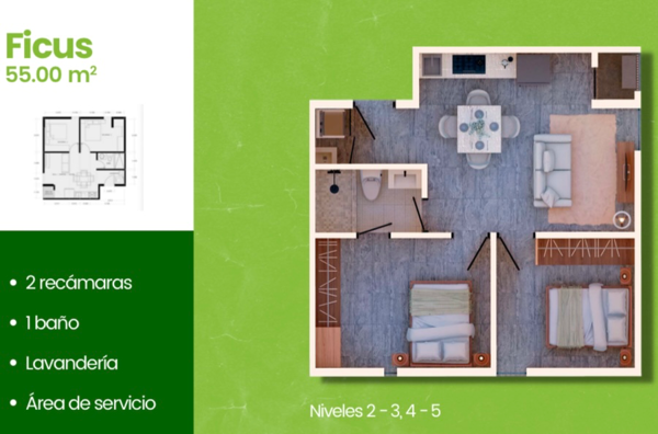 Departamento en venta en Residencial Senderos, Torreón — foto 3 de 15