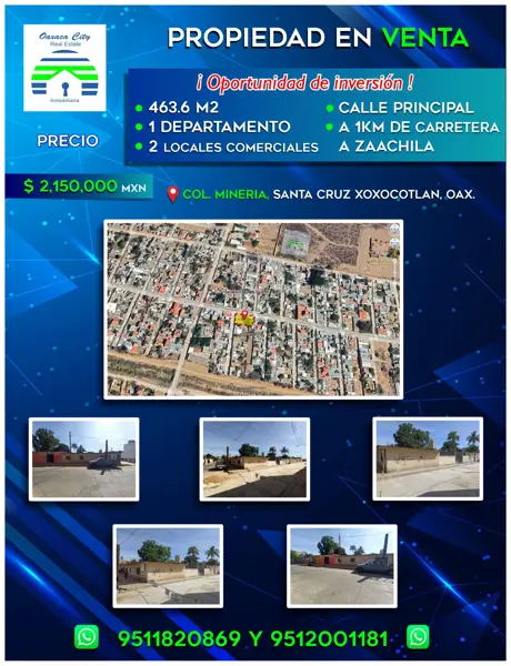 Casa en venta en Mineria, Santa Cruz Xoxocotlán — foto 2 de 12