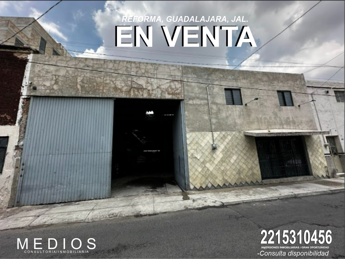 Bodega en venta en Reforma, Guadalajara — foto 1 de 8