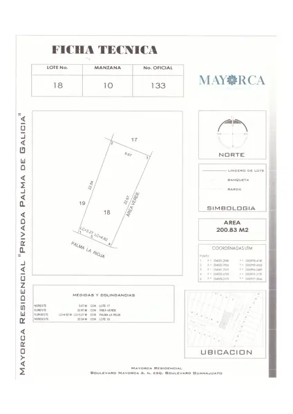 Terreno en venta en Mayorca Residencial, León, Guanajuato