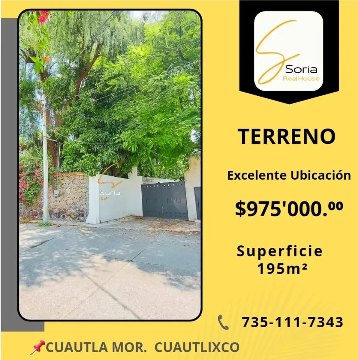Terreno en venta en Cuautlixco, Cuautla — foto 1 de 10