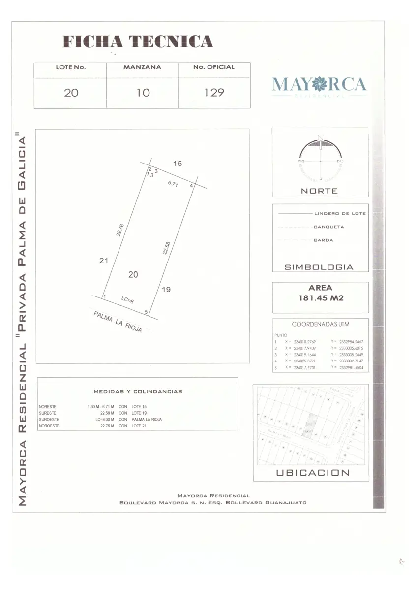 Terreno en venta en Mayorca Residencial, León