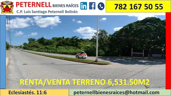 Terreno en venta y renta en Rafael Hernandez Ochoa, Tuxpan, Veracruz de Ignacio de la Llave