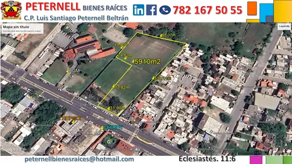 Terreno en renta en Burocratica, Tuxpan — foto 2 de 3