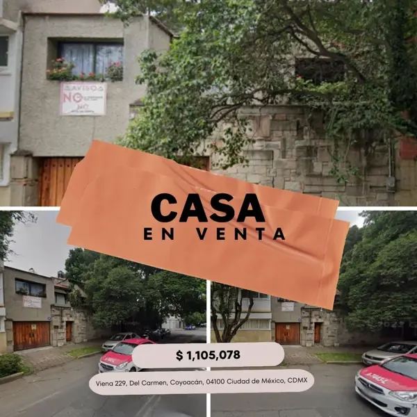 Casa en Del Carmen, Coyoacán, Ciudad de México