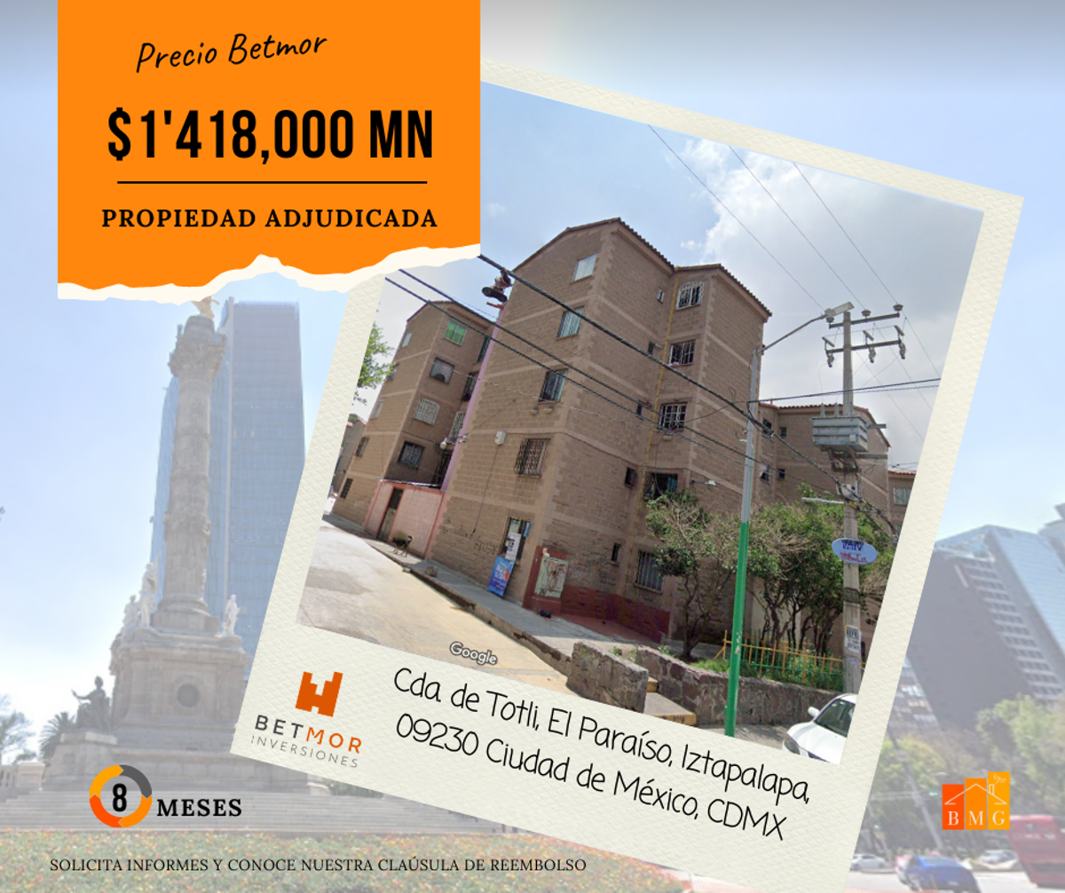Departamento en venta en El Paraiso, Iztapalapa — foto 1 de 10