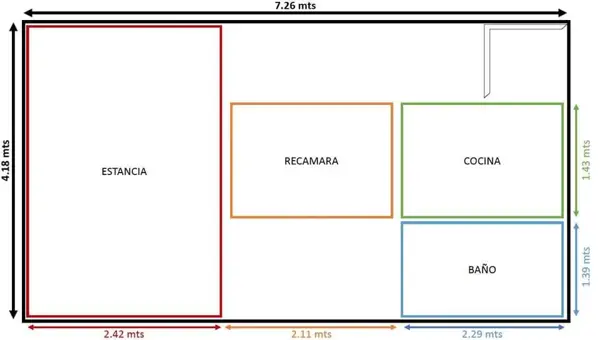 Departamento en Veronica Anzures, Miguel Hidalgo, Ciudad de México