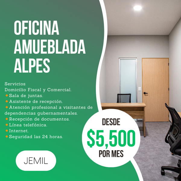 Oficina en Los Alpes, Álvaro Obregón, Ciudad de México
