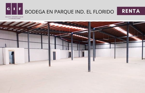 Bodega en renta en Parque Industrial El Florido Sección La Encantada, Tijuana — foto 3 de 6
