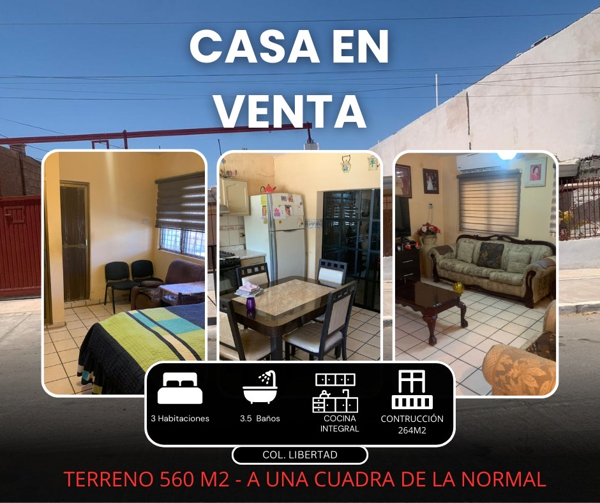 Quinta en venta en Libertad, Culiacán, Sinaloa