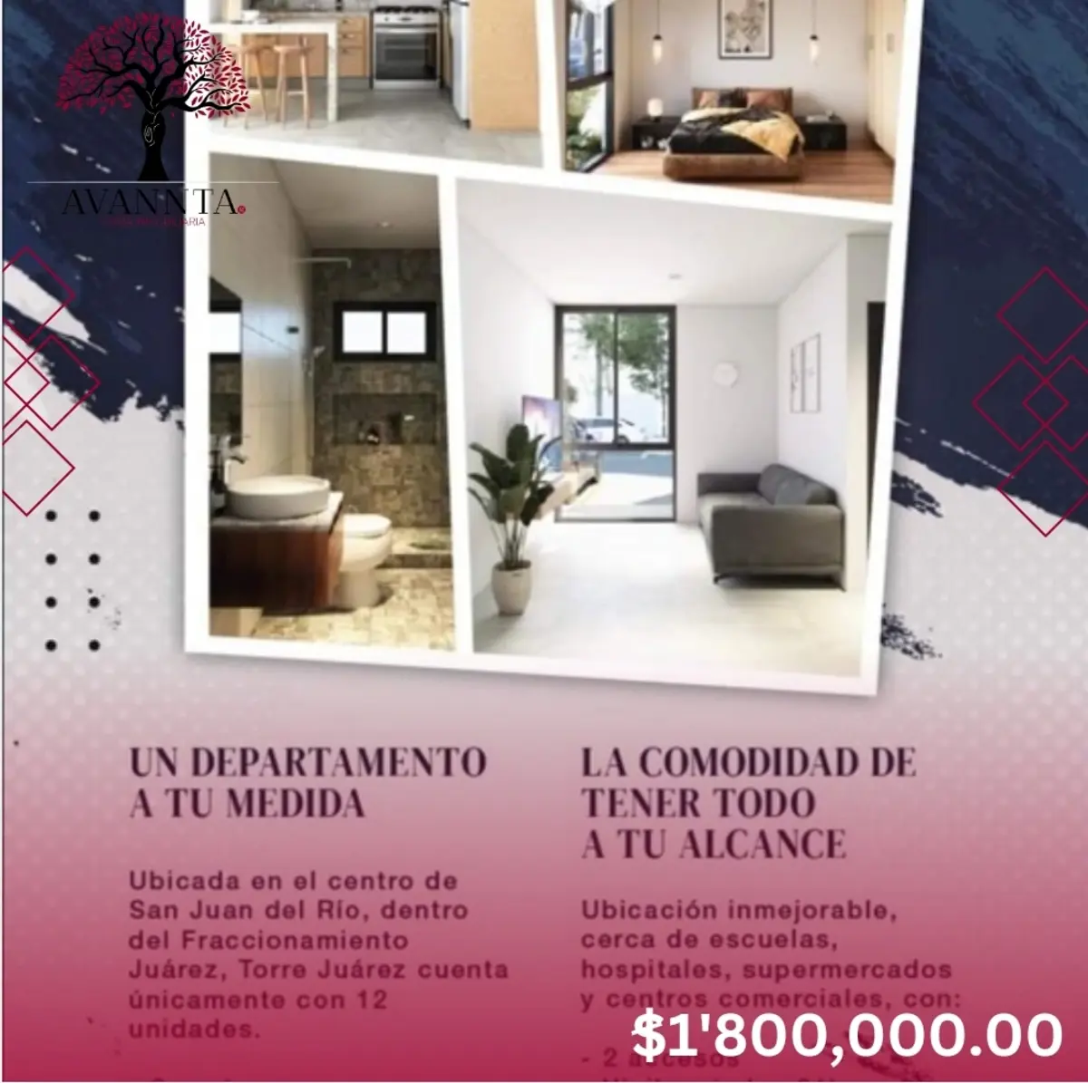 Departamento en venta en Benito Juarez, San Juan del Río — foto 1 de 6