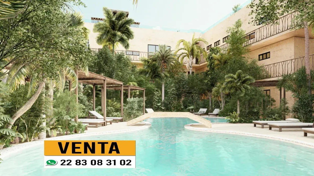 Departamento en venta en La Veleta, Tulum — foto 1 de 19