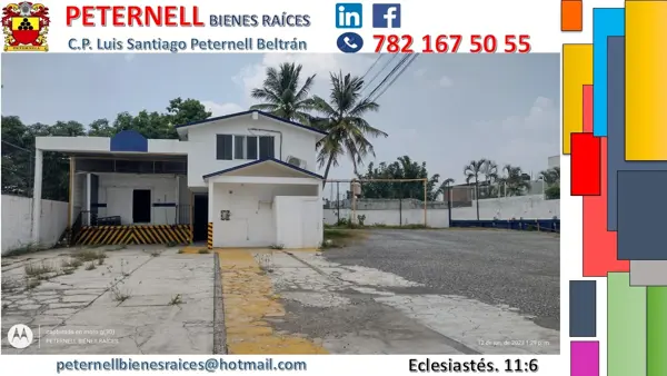 Bodega en venta y renta en Cazones, Poza Rica de Hidalgo, Veracruz de Ignacio de la Llave