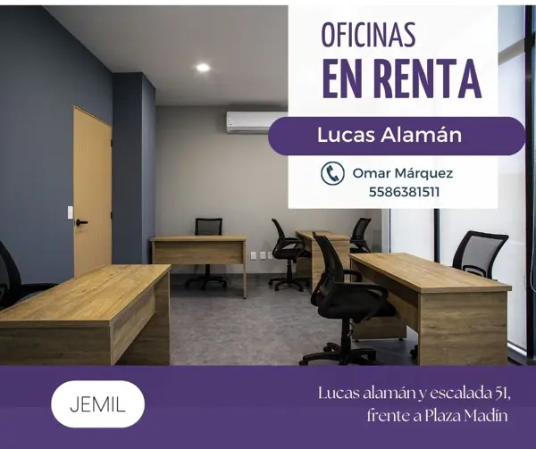 Oficina en Lomas Verdes 6a Sección, Naucalpan de Juárez, México