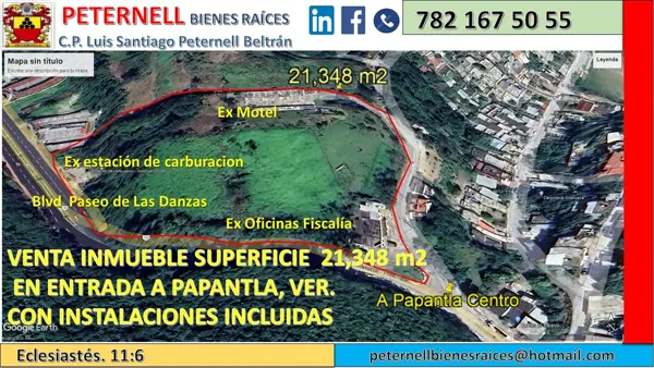 Terreno en venta en Unidad Deportiva, Papantla — foto 2 de 5