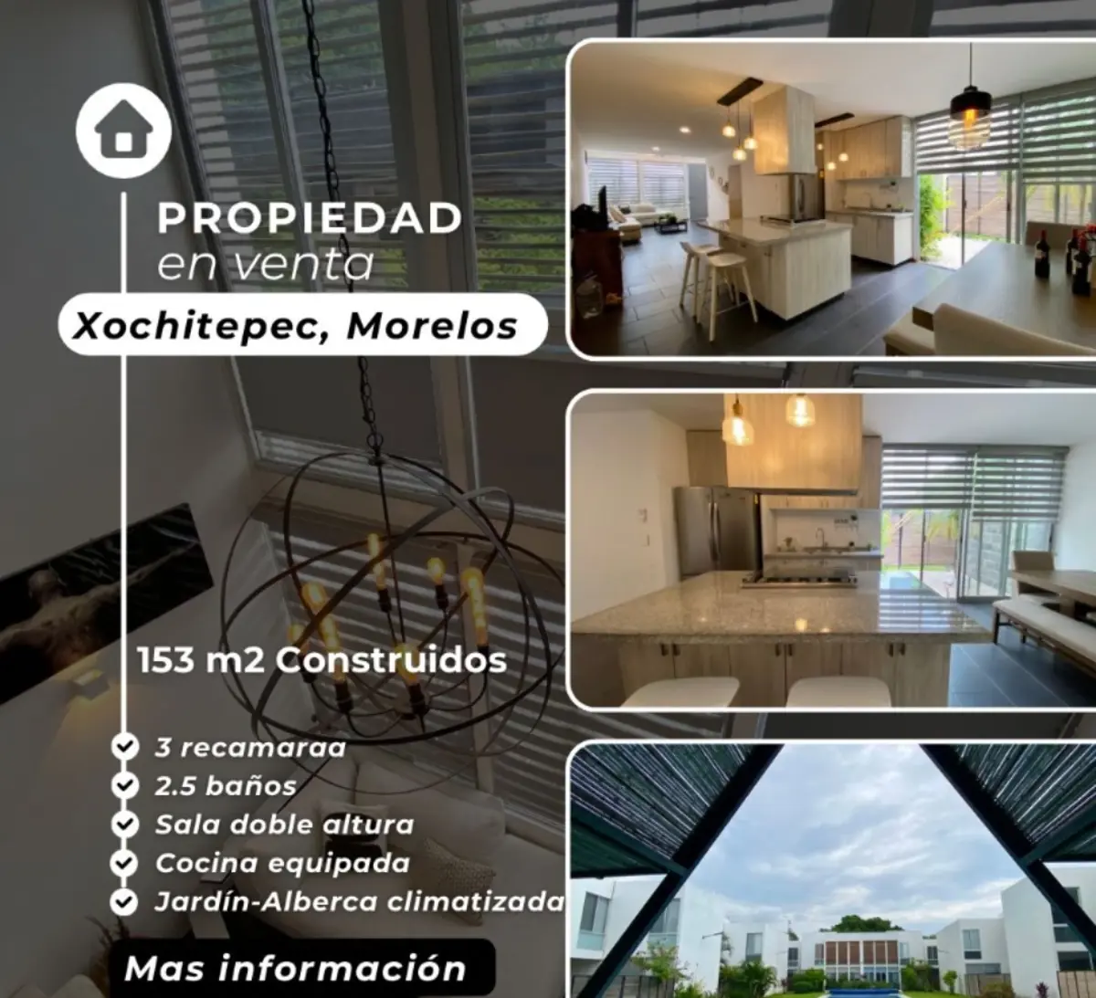 Departamento en venta en Real Santa Fe, Xochitepec