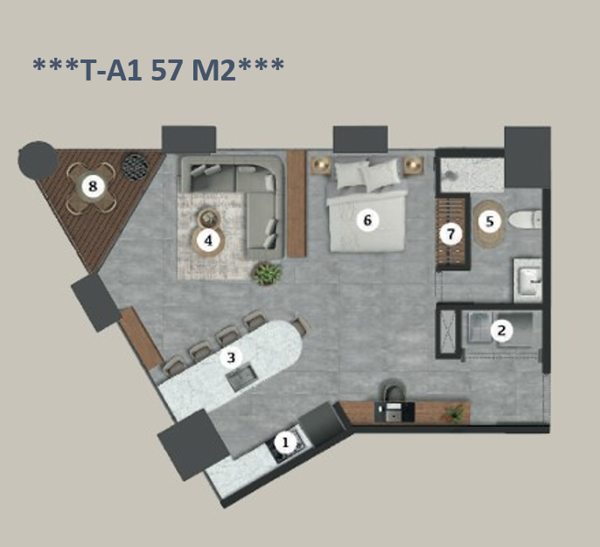 Departamento en venta en Centro, Monterrey — foto 3 de 9