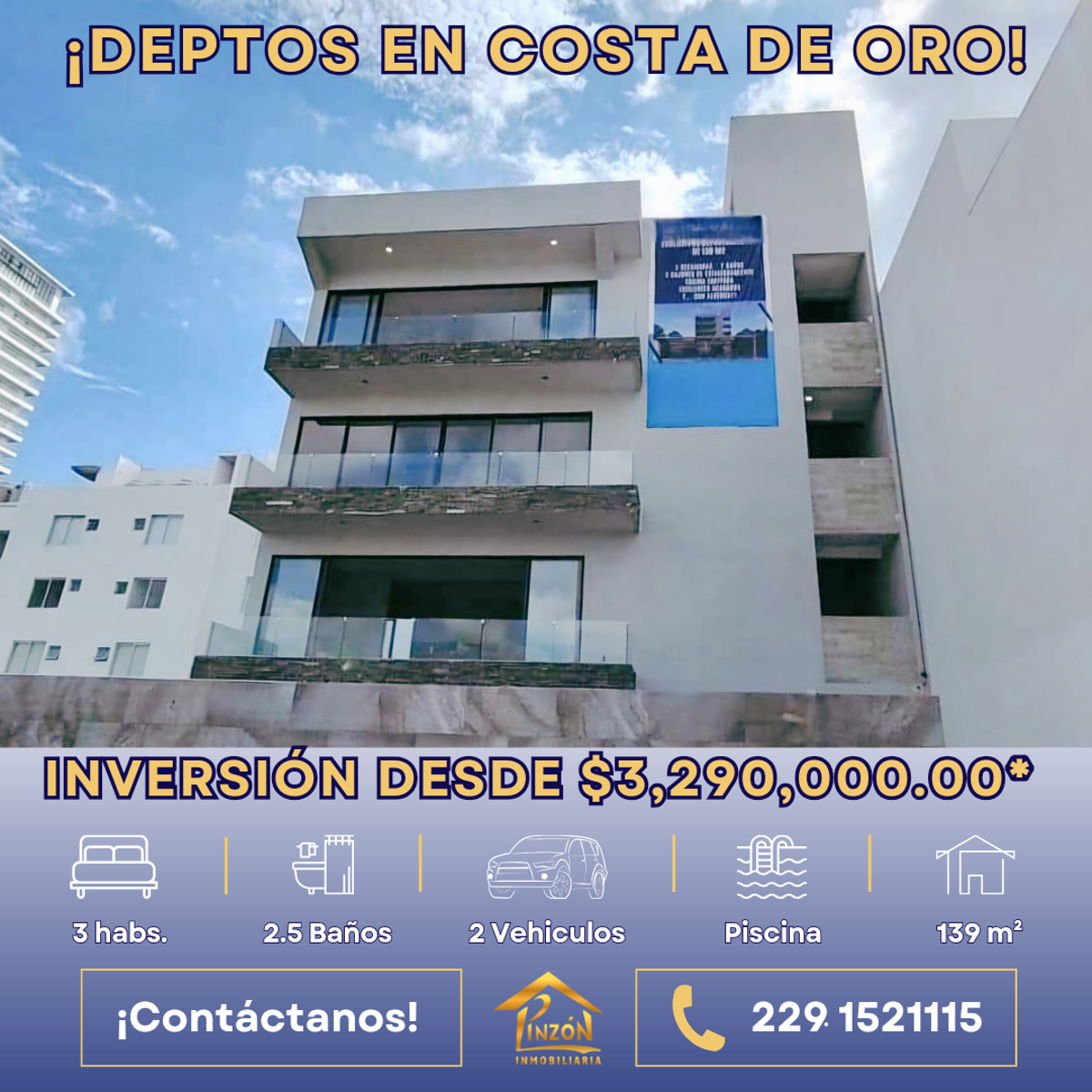 Departamento en venta en Costa de Oro, Boca del Río — foto 1 de 14