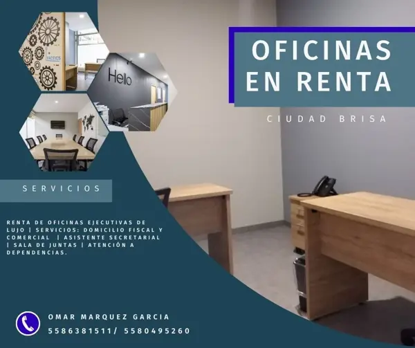 Oficina en Ciudad Brisa, Naucalpan de Juárez, México