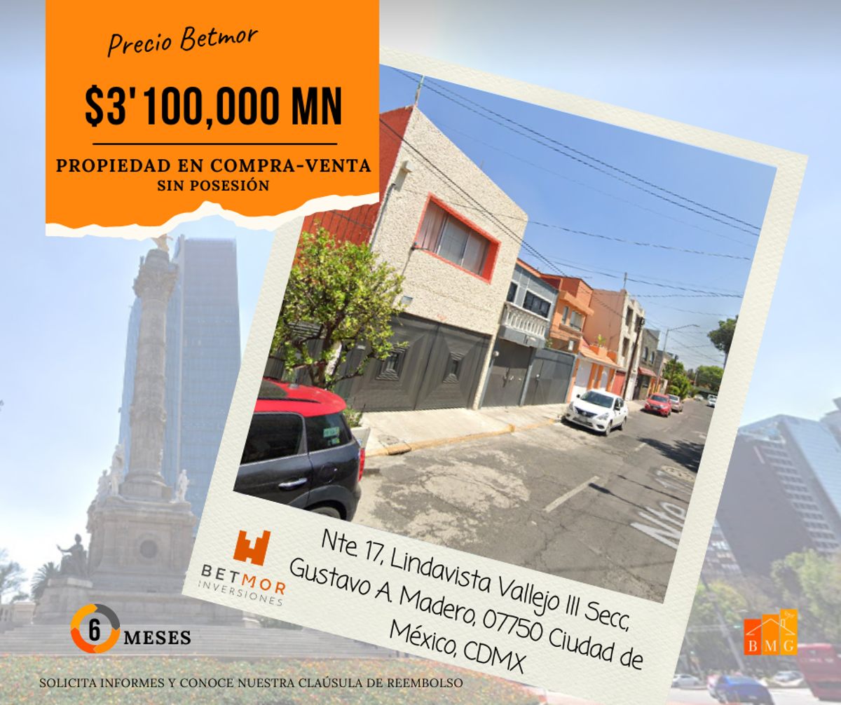 Casa en venta en Lindavista Vallejo III Sección, Gustavo A. Madero — foto 1 de 10