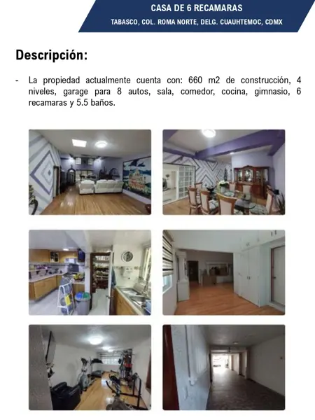 Casa en renta en Roma Norte, Cuauhtémoc — foto 3 de 6