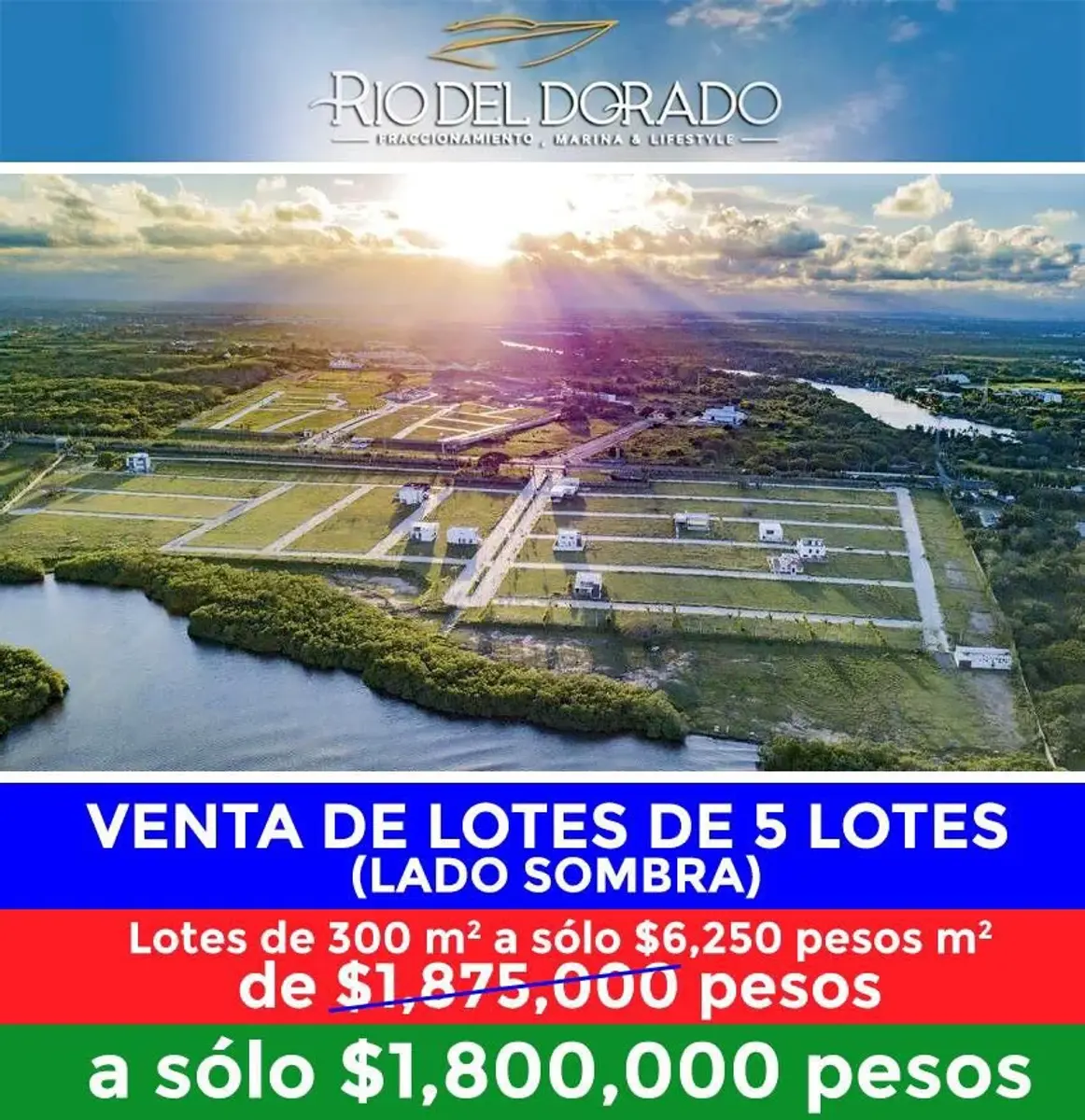 Terreno en venta en Río del Dorado, Boca del Río — foto 1 de 3