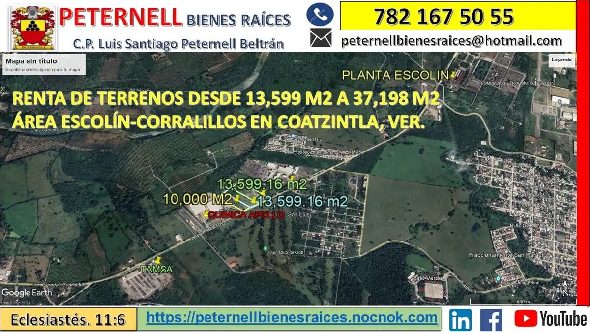 Terreno en renta en Division de Oriente, Poza Rica de Hidalgo — foto 1 de 7