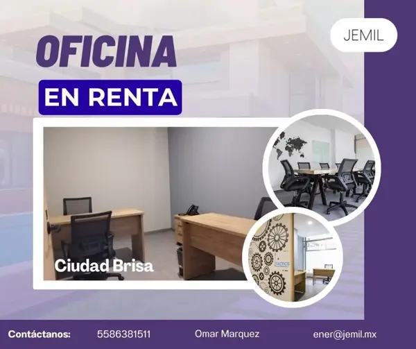 Oficina en Ciudad Brisa, Naucalpan de Juárez, México