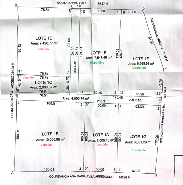Terreno en venta en Las Huertas, Arteaga — foto 2 de 6