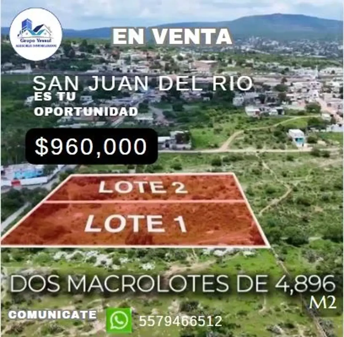 Terreno en venta en Palmillas, San Juan del Río — foto 1 de 6