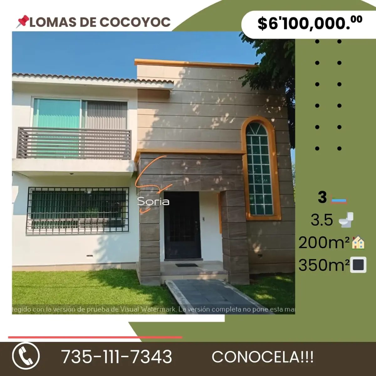 Casa en venta en Atlatlahucan, Atlatlahucan — foto 1 de 10