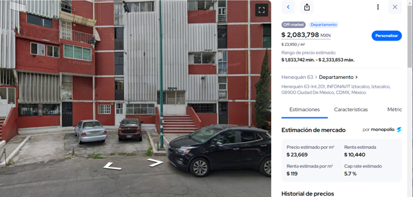 Departamento en venta en INFONAVIT Iztacalco, Iztacalco — foto 3 de 11