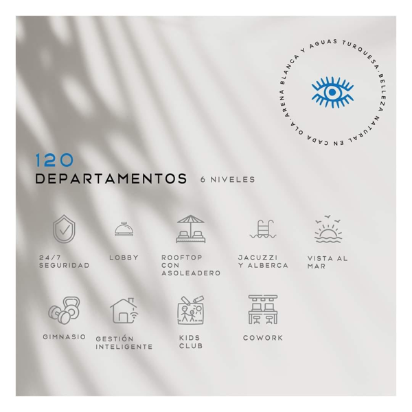 Departamento en venta en Puerto Morelos, Puerto Morelos — foto 2 de 7