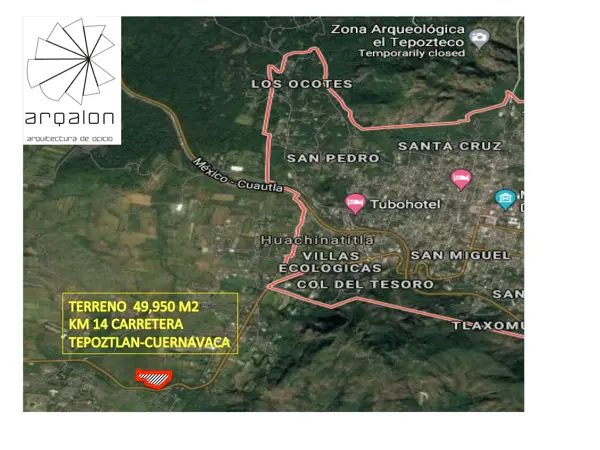 Terreno en venta en Del Tesoro, Tepoztlán — foto 3 de 10