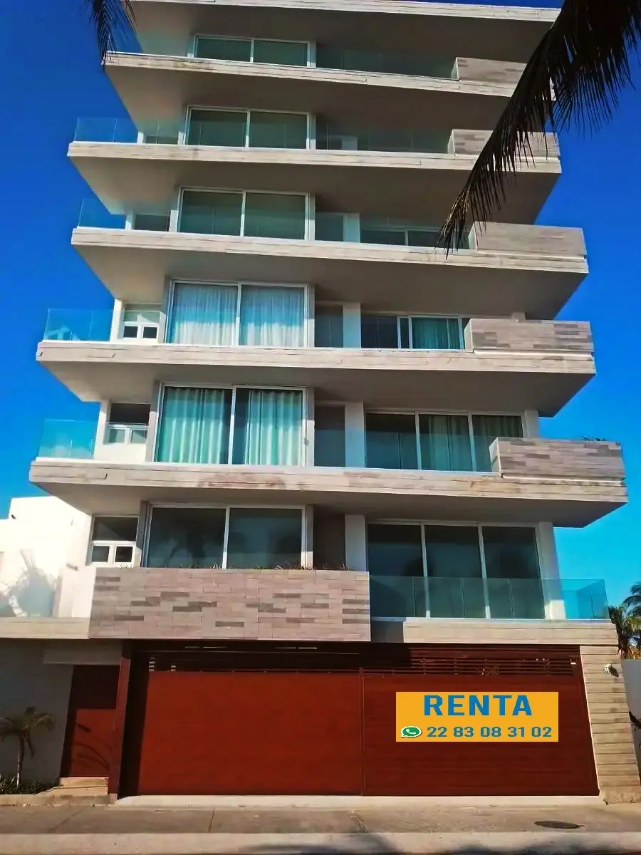 Departamento en renta en Ignacio Zaragoza, Veracruz — foto 1 de 9