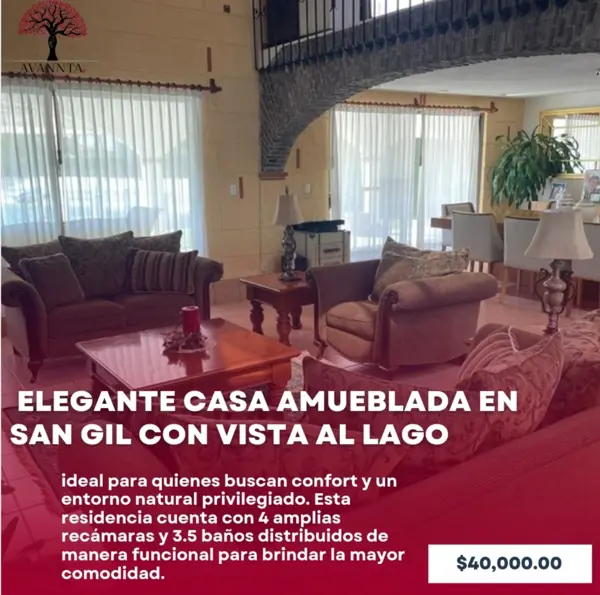 Casa en renta en Campestre San Gil, San Juan del Río, Querétaro