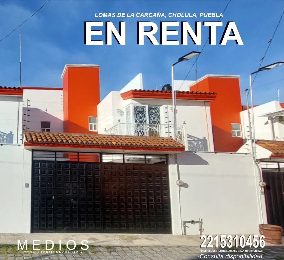 Casa en renta en Lomas de la Carcaña, San Pedro Cholula — foto 1 de 13