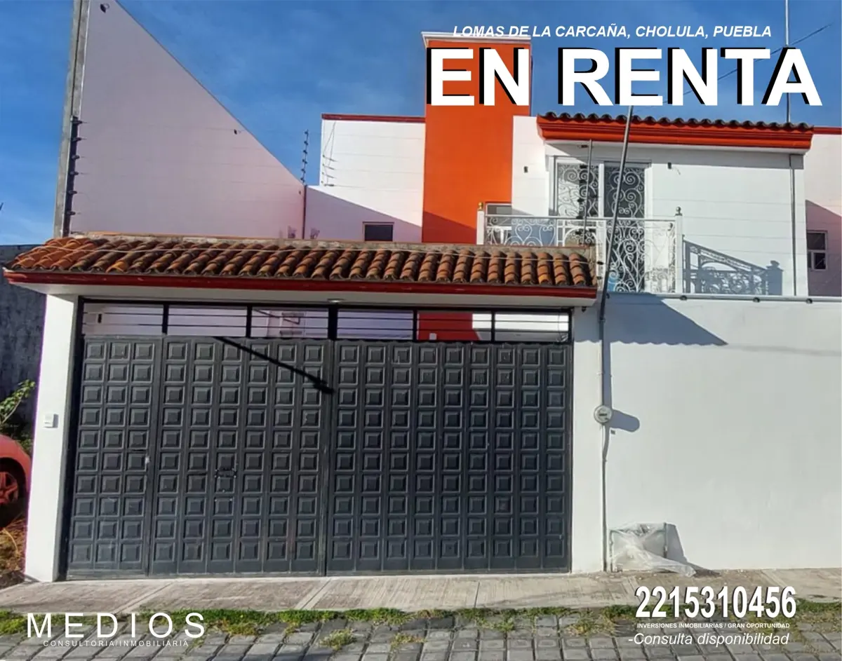 Casa en renta en Residencial Bosques de San Pedro, San Pedro Cholula — foto 1 de 12