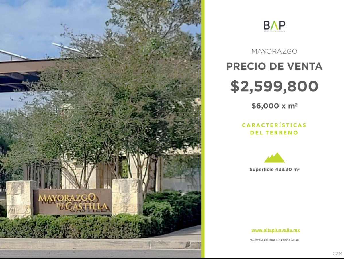 Terreno en venta en El Mayorazgo Residencial, León — foto 1 de 4