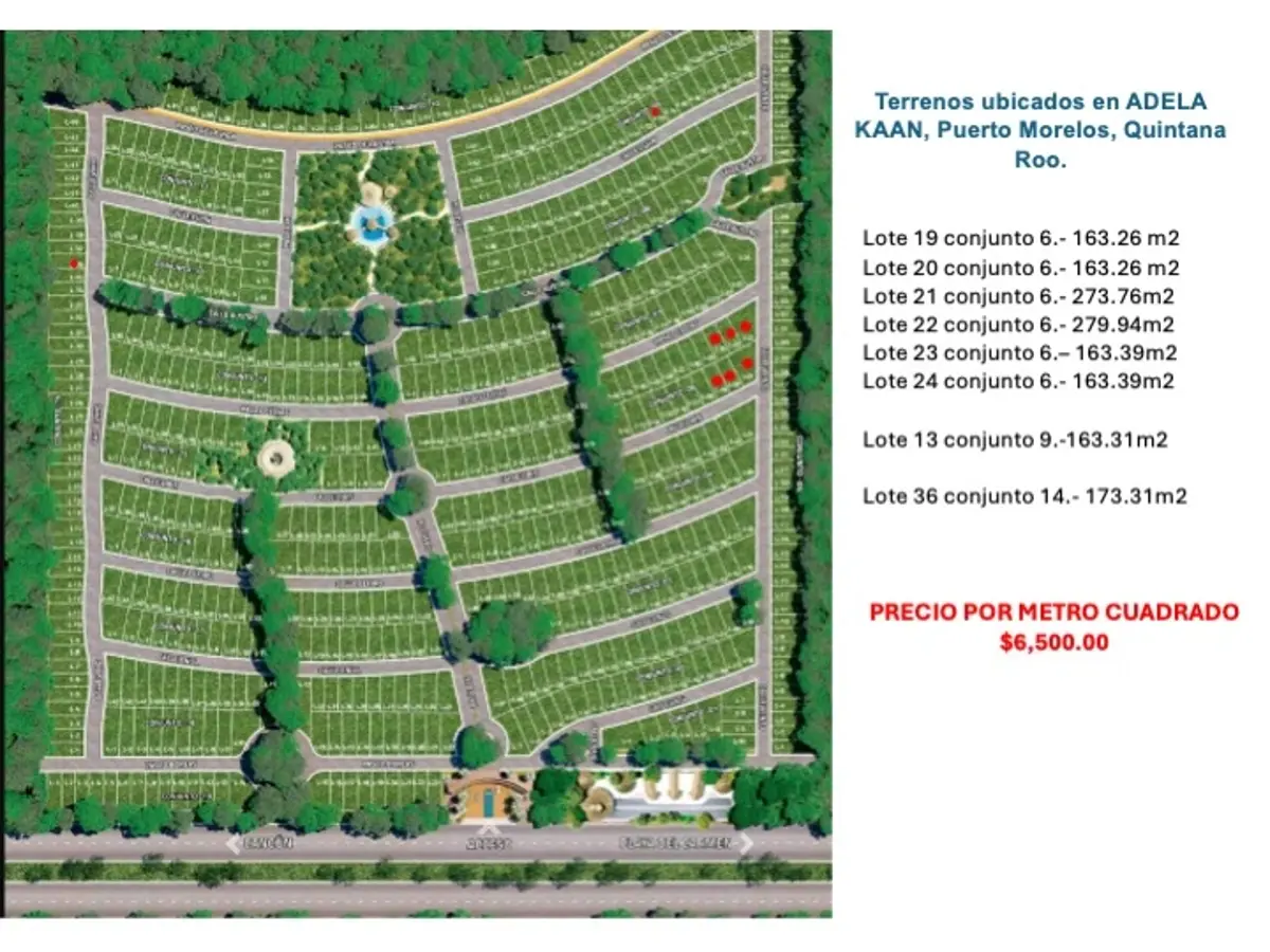 Terreno en venta en Puerto Morelos, Puerto Morelos — foto 1 de 6