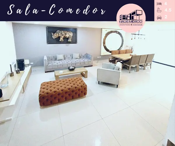 Casa en renta en Lomas de Angelópolis II, San Andrés Cholula — foto 2 de 21