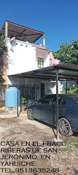 Casa en venta en Riberas de San Jerónimo, Santa María Atzompa, Oaxaca