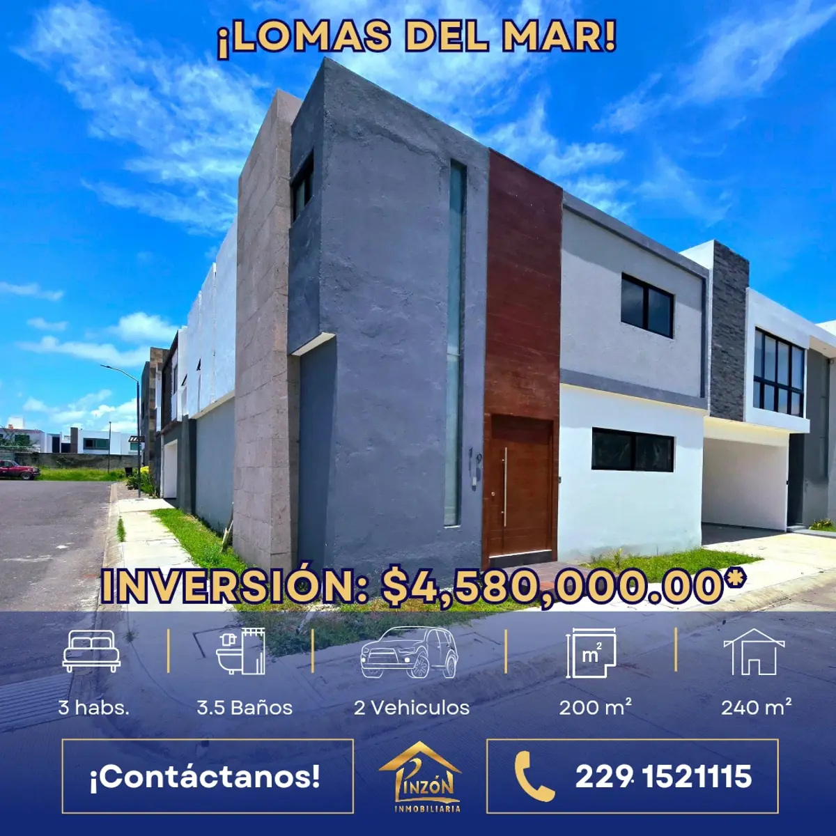 Casa en venta en Lomas del Sol, Alvarado — foto 1 de 21
