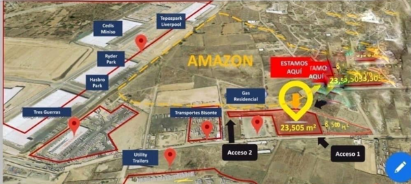 Terreno en venta en Tepotzotlán Centro, Tepotzotlán — foto 3 de 13