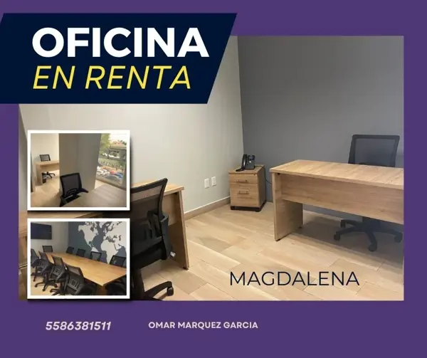 Oficina en La Otra Banda, Álvaro Obregón, Ciudad de México