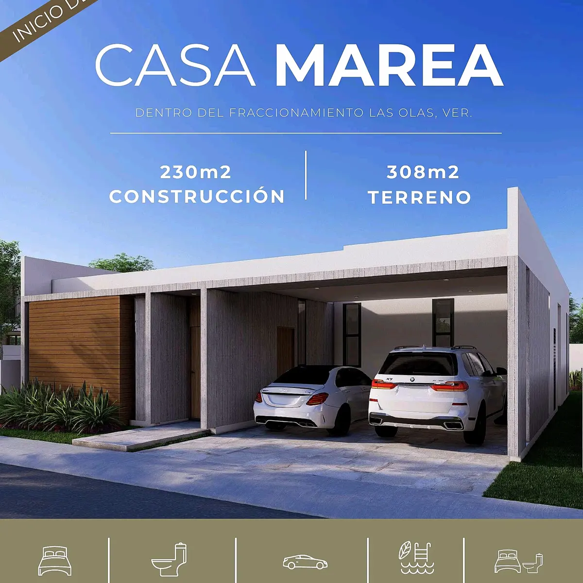 Casa en venta en Las Olas Residencial, Alvarado — foto 1 de 7