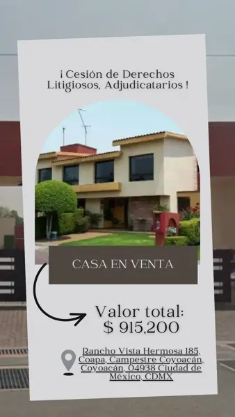 Casa en Campestre Coyoacán, Coyoacán, Ciudad de México