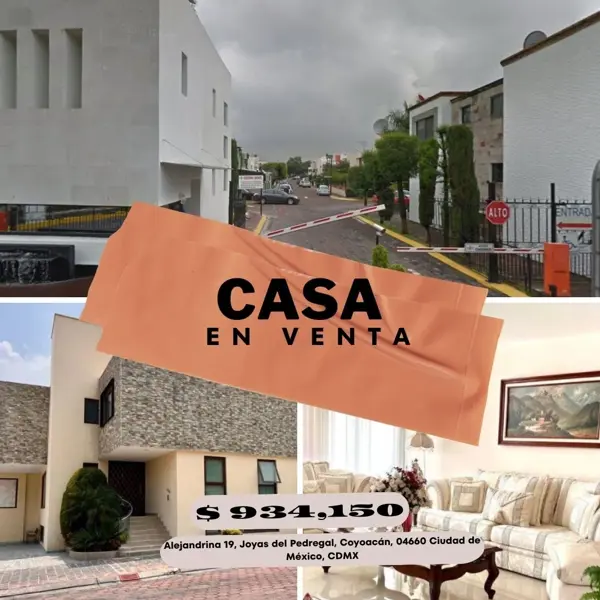 Casa en Joyas del Pedregal, Coyoacán, Ciudad de México